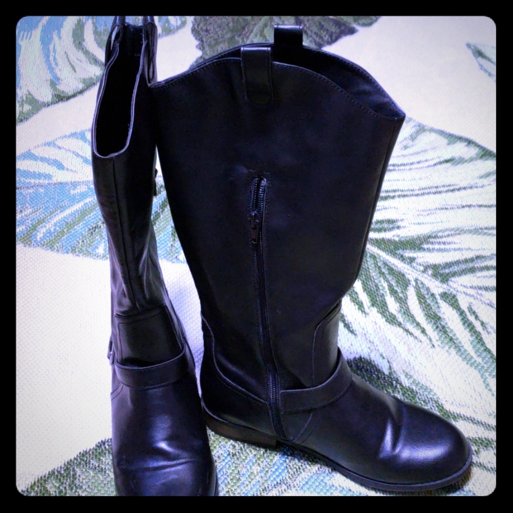 Cat&jack black boots